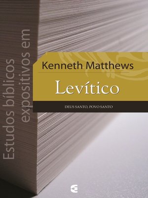 cover image of Estudos bíblicos expositivos em Levítico